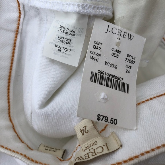 J Crew Toothpick Ankle Super Skinny Stretch Jeans - Picture 7 of 7